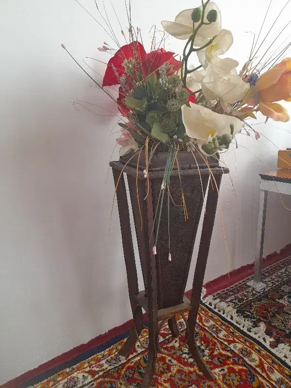 گل وگلدان چوبی|گل مصنوعی|مشهد, رضاییه|دیوار