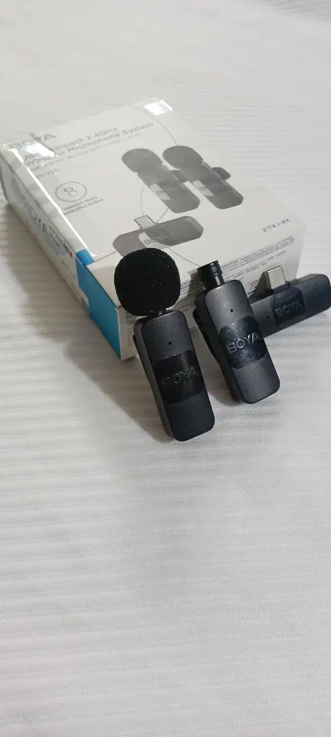 میکروفون یقه یی BOYA|صوتی و تصویری|محمدشهر, محمدشهر|دیوار