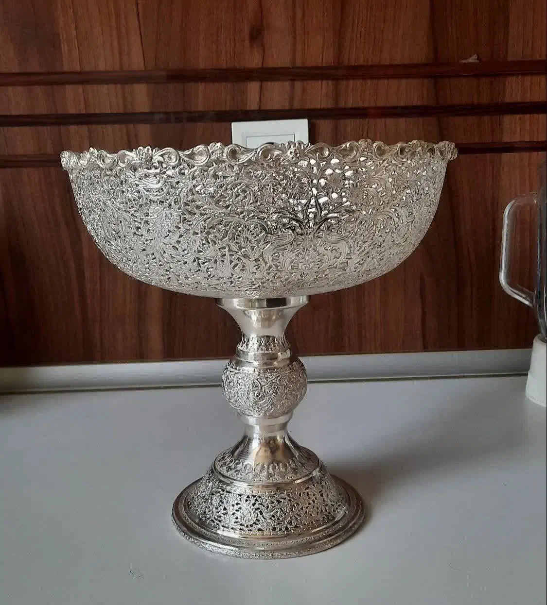 گز خوری نقره|کلکسیون اشیاء عتیقه|اصفهان, شهشهان|دیوار