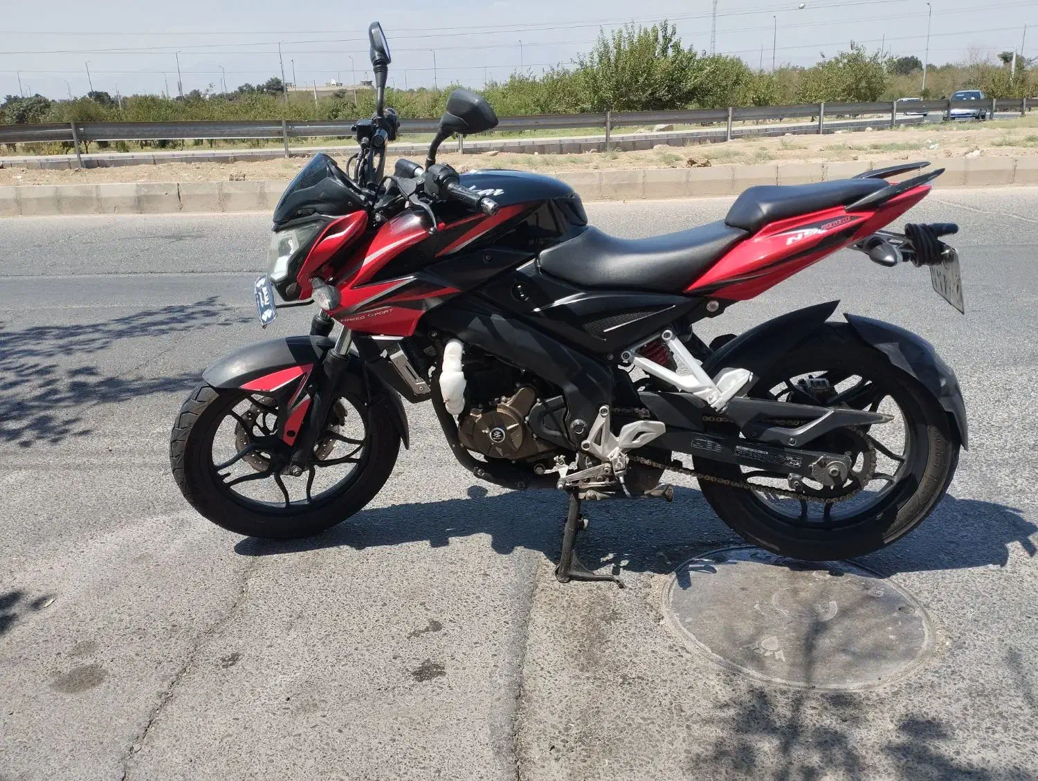 ns 200 مدل ۹۵|موتورسیکلت|ری, دولت‌آباد|دیوار