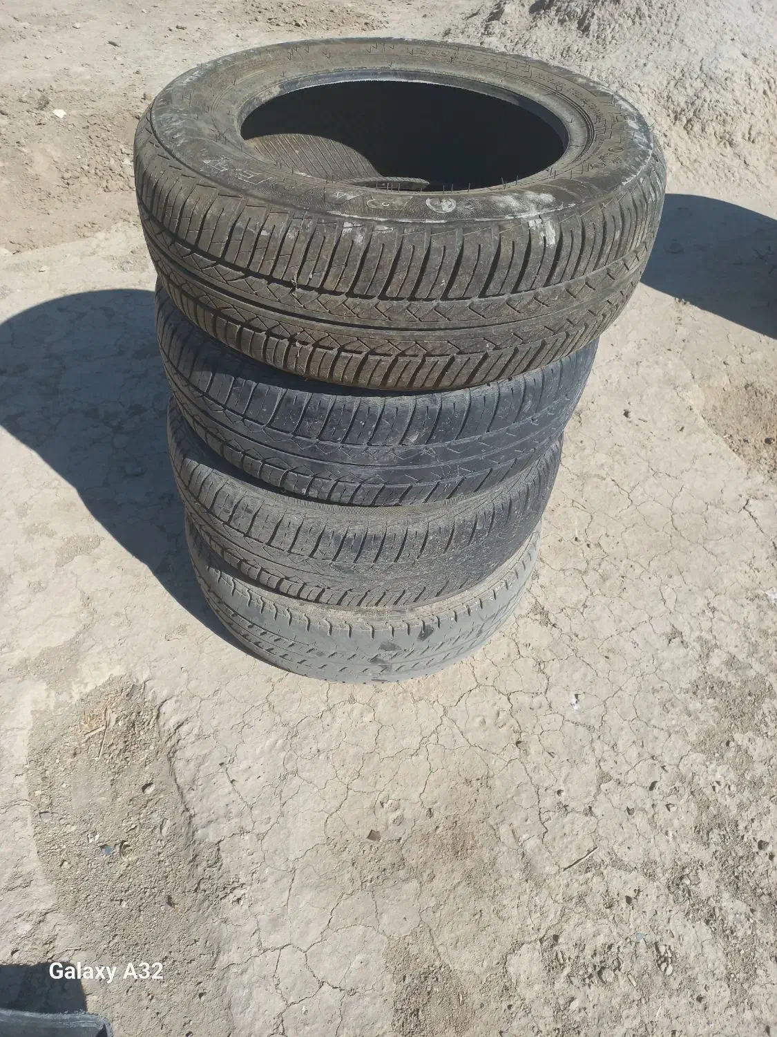 ۷حلقه لاستیک ۶۵درصدی سالم|قطعات یدکی و لوازم جانبی|همدان, |دیوار