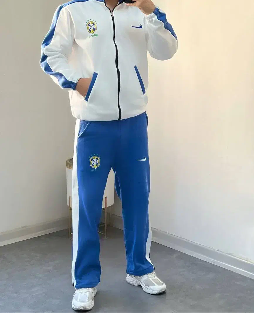 ست گرمکن تک رنگ سفید ابی برزیل|لباس|فردیس, فردیس|دیوار