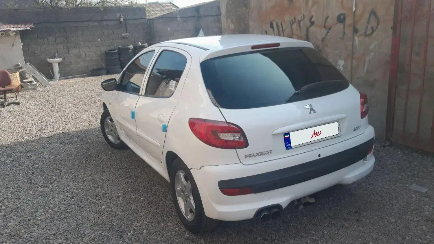 207 دنده دستی مدل 90|خودرو سواری و وانت|رشت, آتشگاه|دیوار