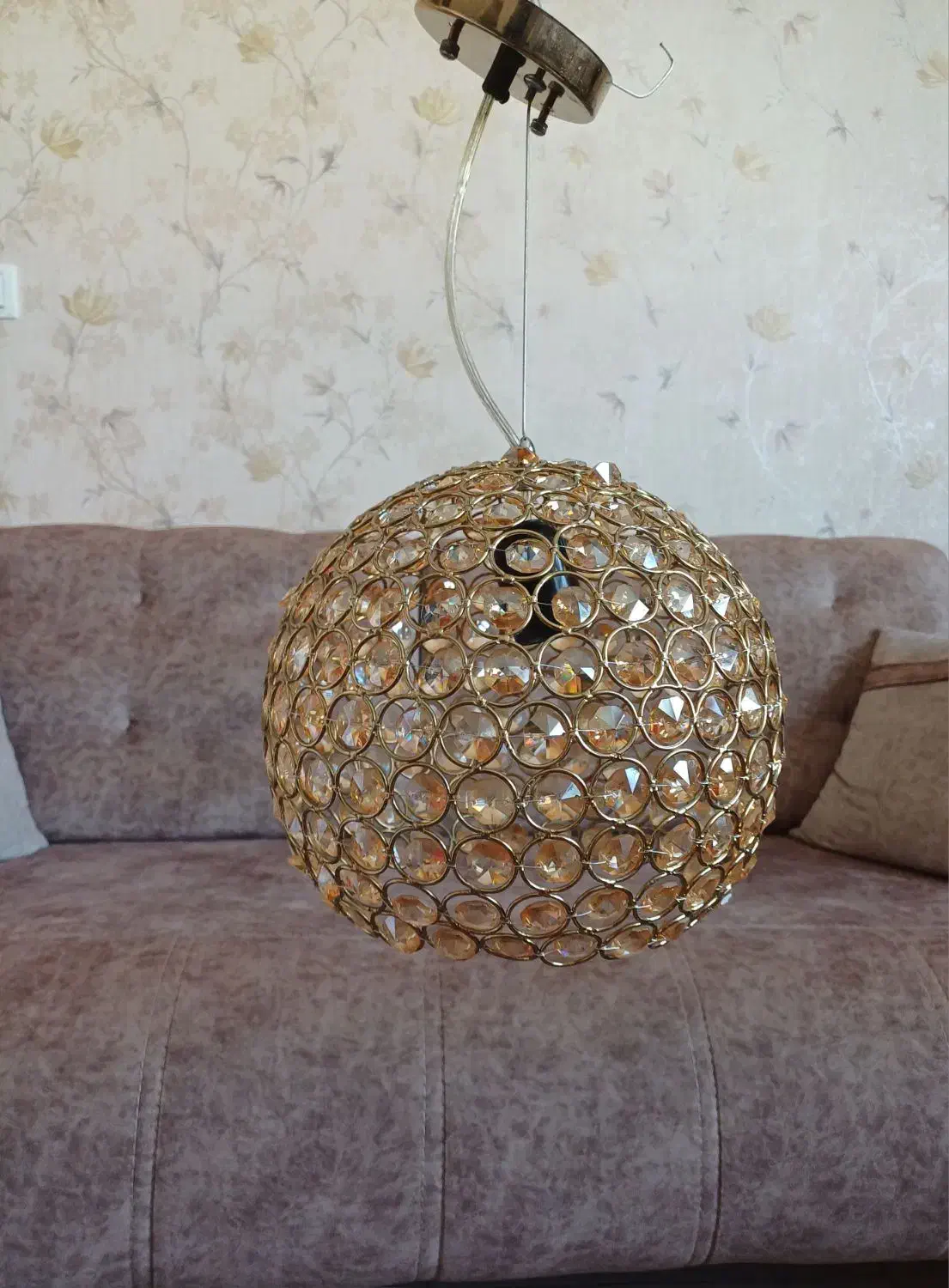 لوستر ۵ شاخه|لوستر و چراغ آویز|زنجان, |دیوار