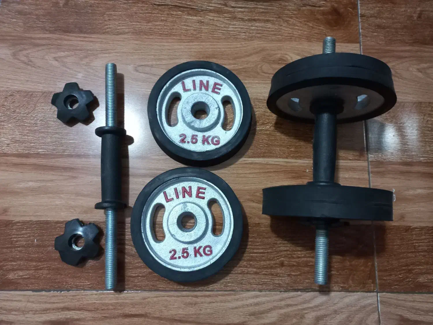 وزنه و دمبل 10 کیلویی|تجهیزات ورزشی|گرگان, |دیوار