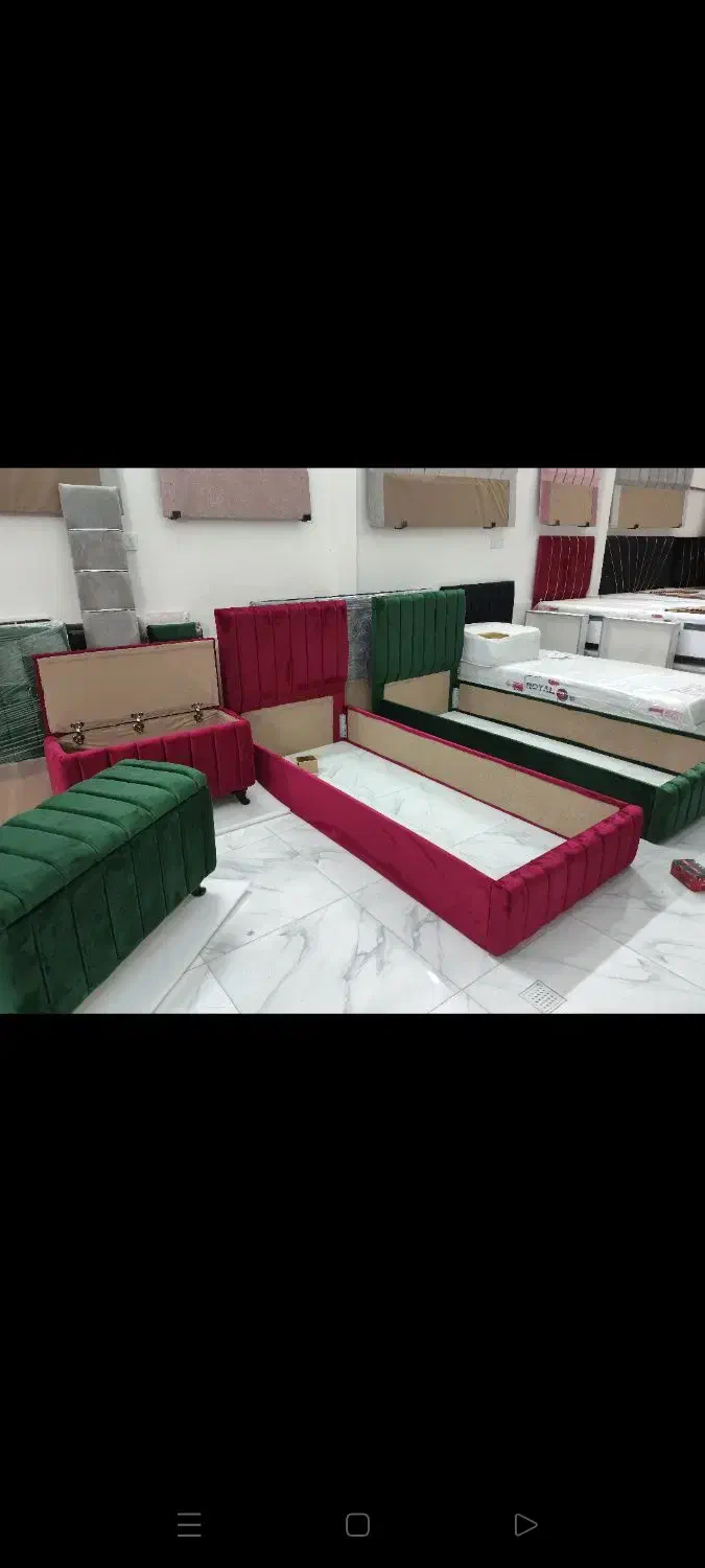 تخت یکنفره مدل چستر بلوار پیروزی|تخت و سرویس خواب|مشهد, چهارچشمه|دیوار