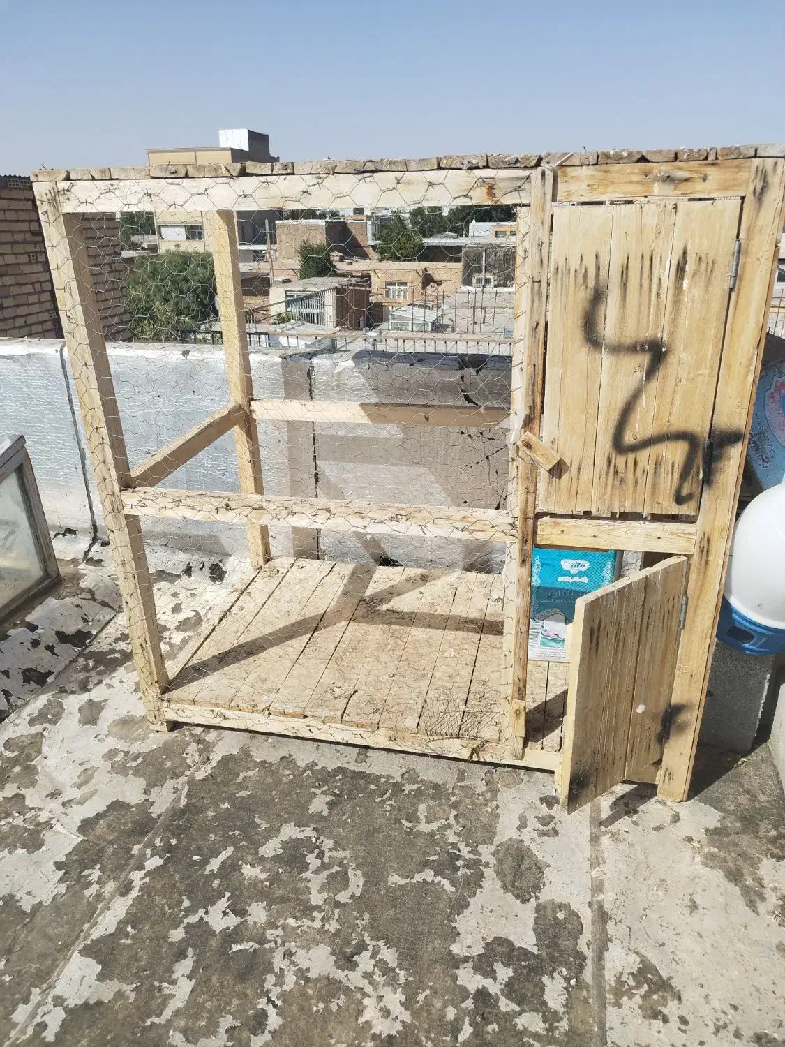 قفس کبوتر تاشو|لوازم جانبی حیوانات|بروجن, |دیوار