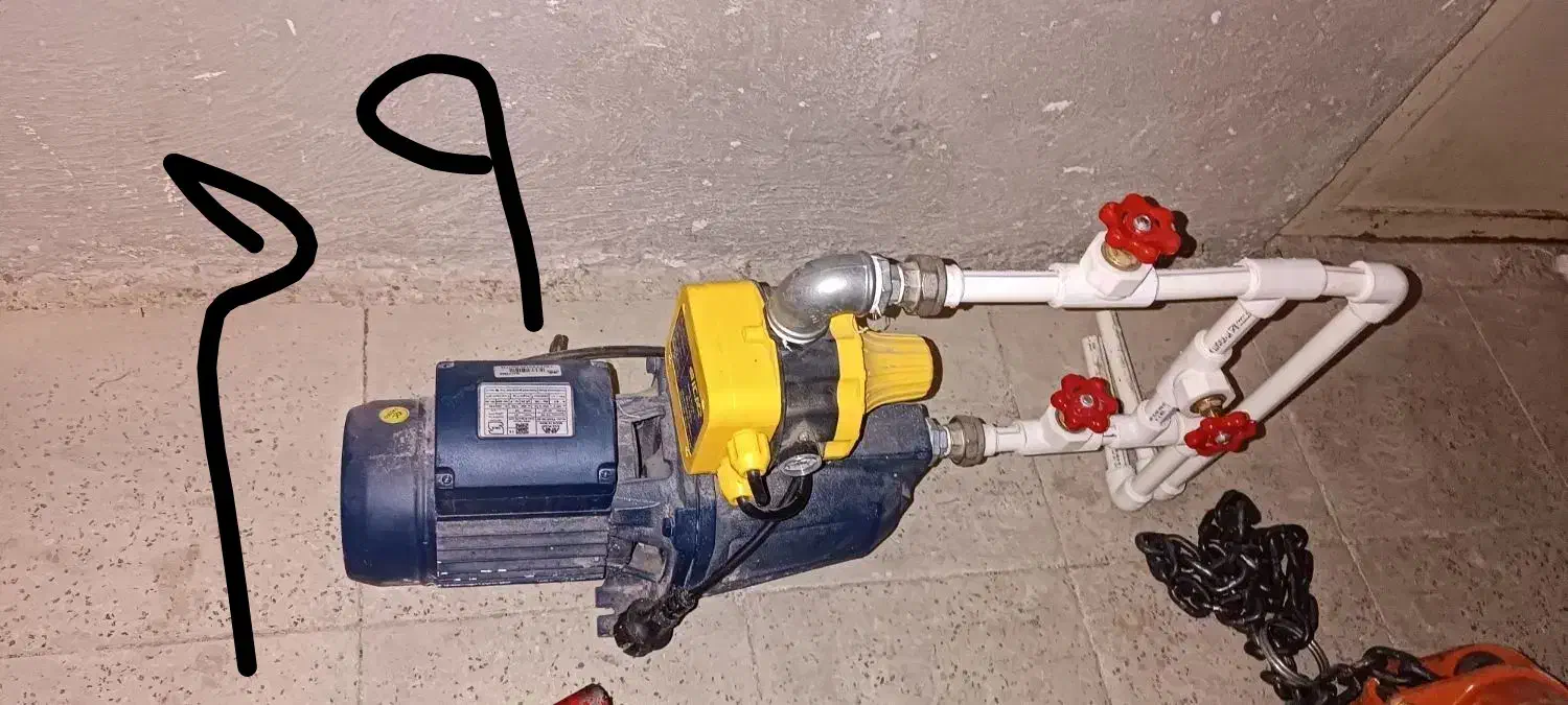 تیفور شاسی پمپ اب دینام ترانس جوش کپسول رنگ|ابزارآلات|بیجار, |دیوار