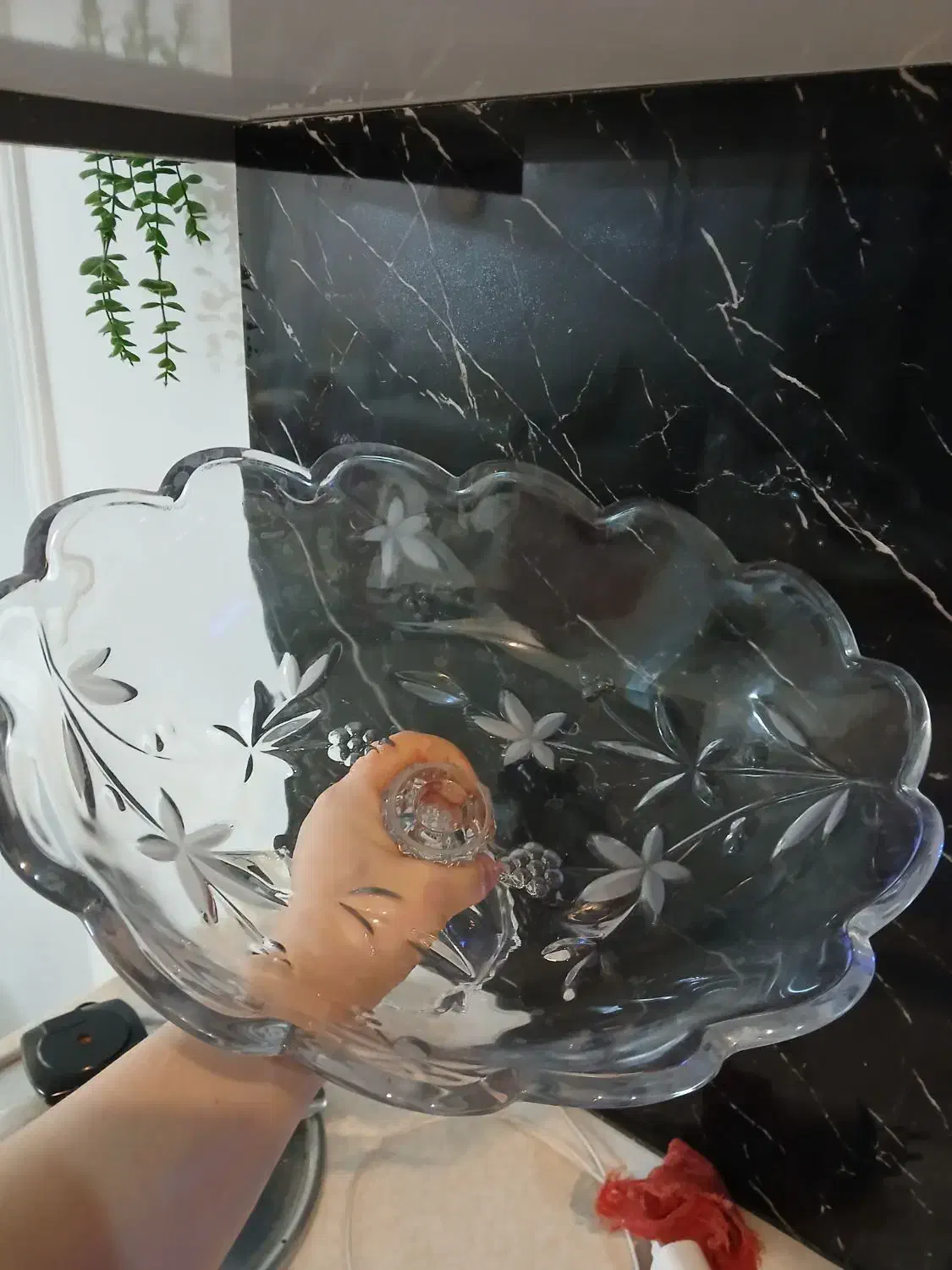 ظروف کریستال سوگاشیرینی خوری شکلات کشکول|ظروف سرو و پذیرایی|مشهد, جاهد شهر|دیوار