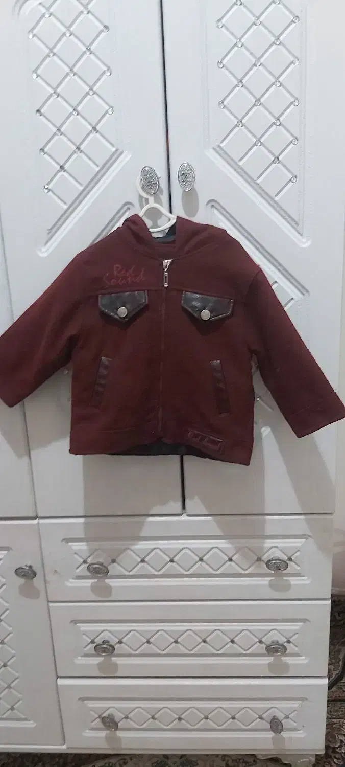 کاپشن پالتویی پسرانه|کفش و لباس بچه|بیرجند, |دیوار