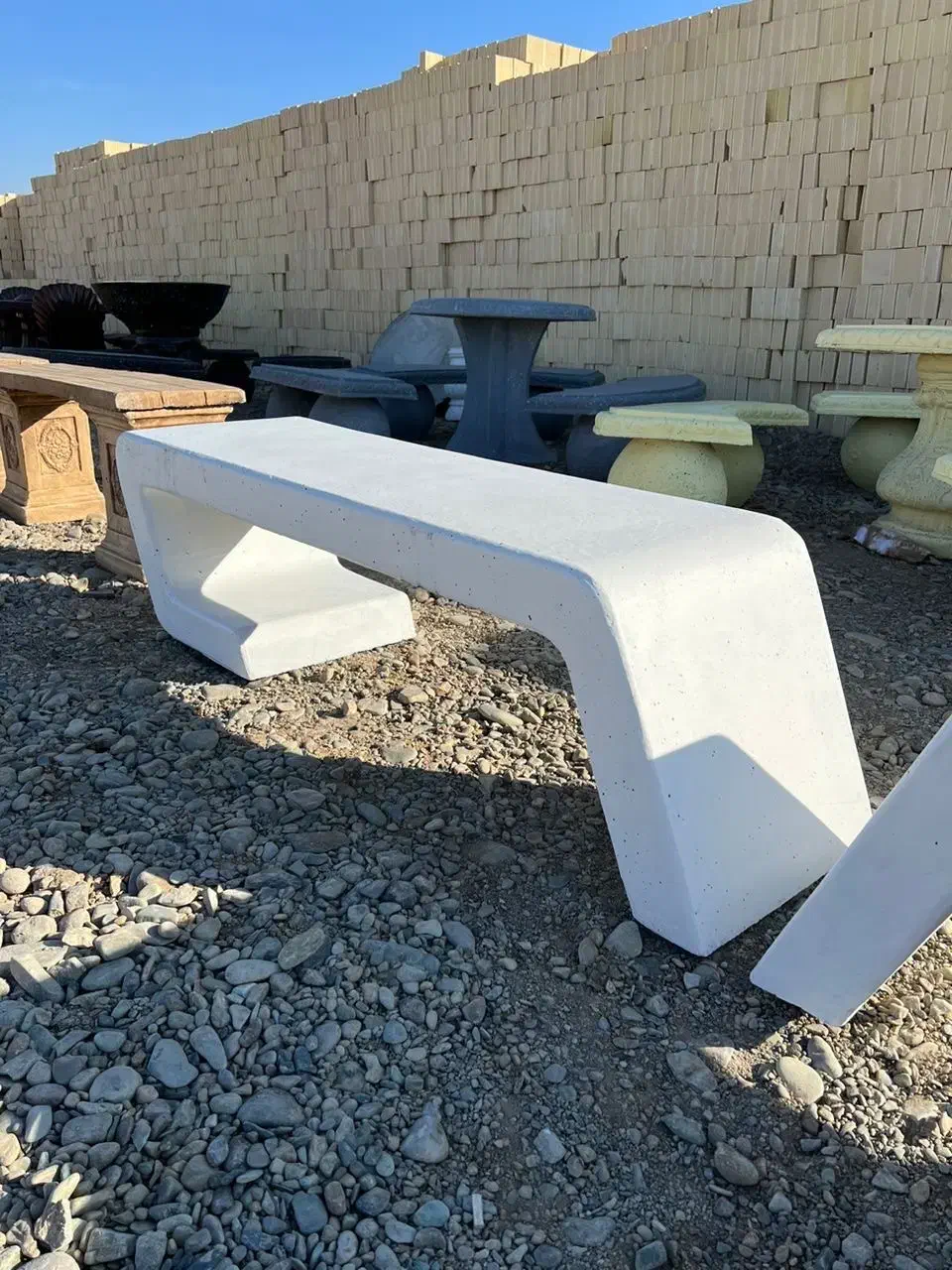 میز نیمکت مبلمان شهری بتنی فلزی مقاوم|صندلی و نیمکت|بهبهان, |دیوار