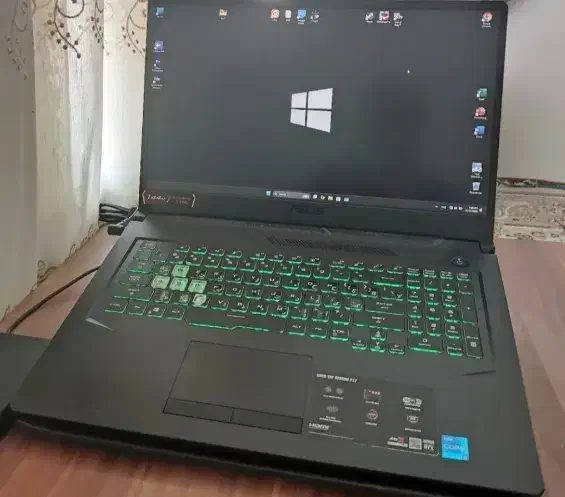 لپ تاپ ایسوس مدل TUF Gaming F17|رایانه همراه|مشهد, شهرآرا|دیوار
