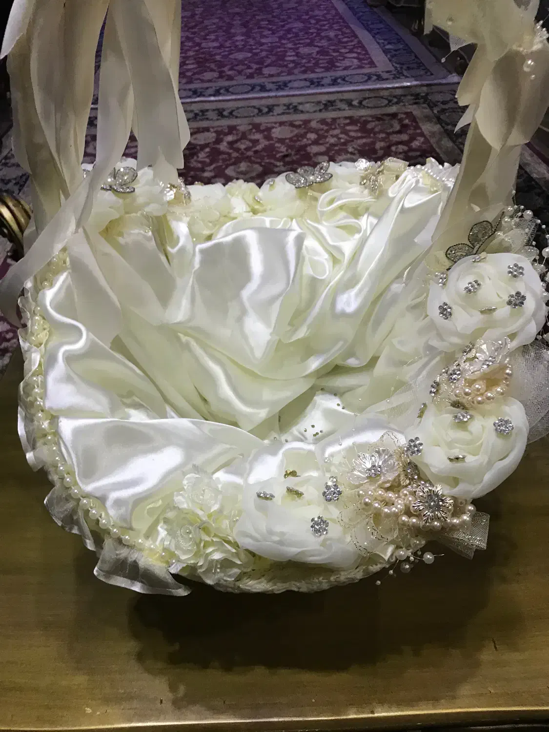 سبد غنچه عروس  دو عدد سایز بزرگ و یکی کمی کوچکتر|صنایع دستی و سایر لوازم تزئینی|تهران, سلسبیل جنوبی|دیوار