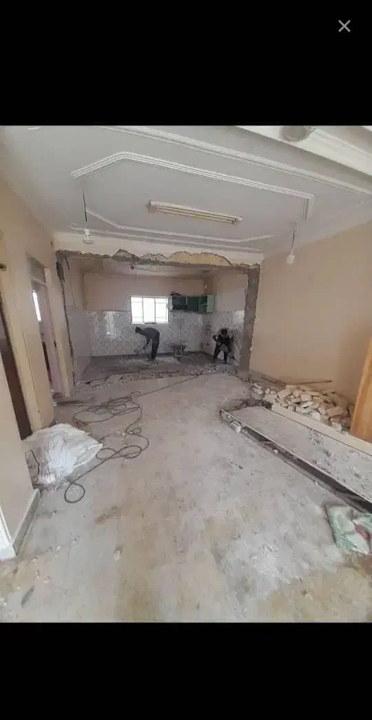 کنده کاری تخریب کاری تخصصی باابزارکامل حمل نخاله|خدمات پیشه و مهارت|بندرعباس, |دیوار