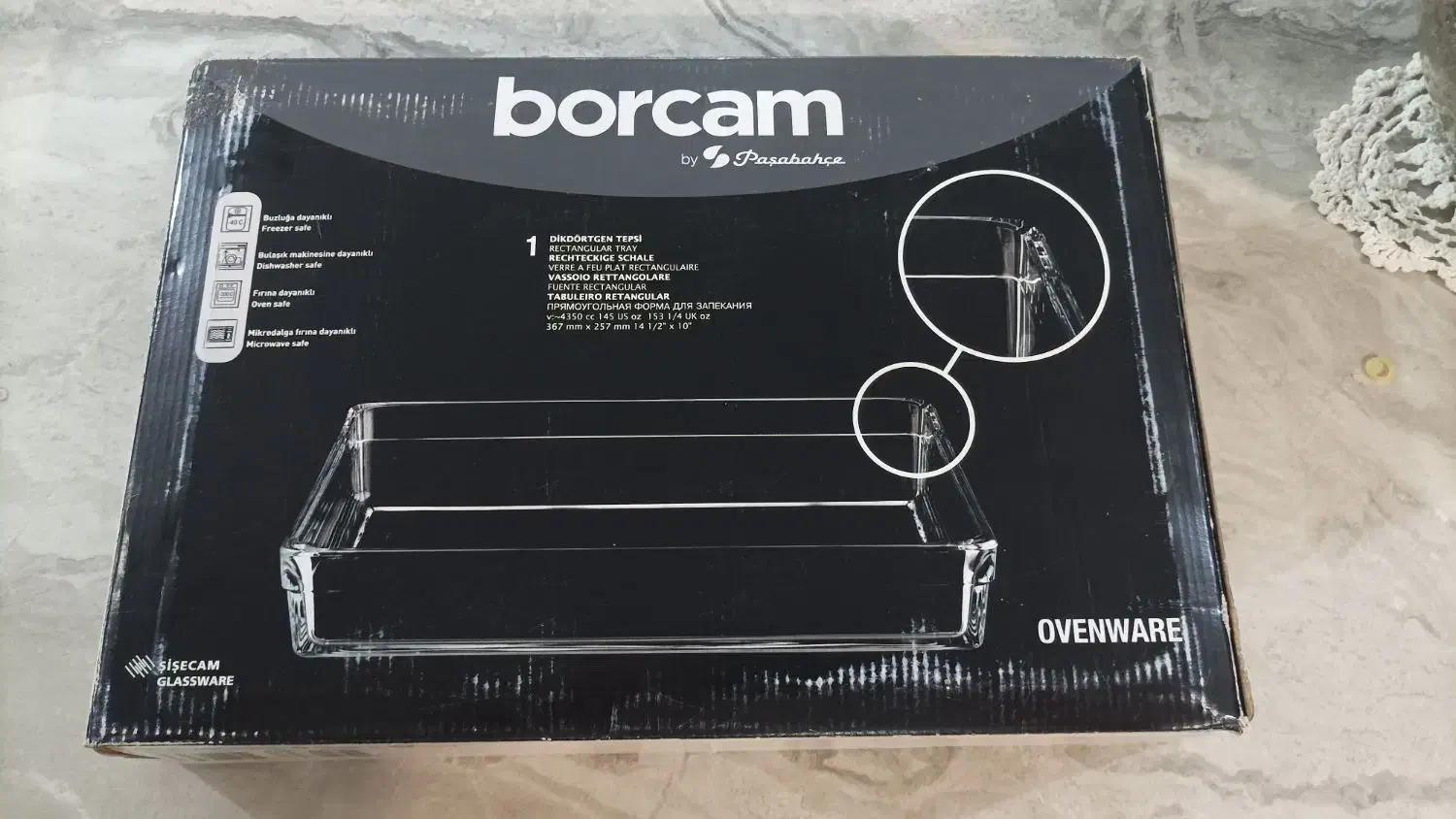 تابه بورجام فر و مایکروویو پاشا باغچه|ظروف پختوپز|تهران, جوادیه|دیوار