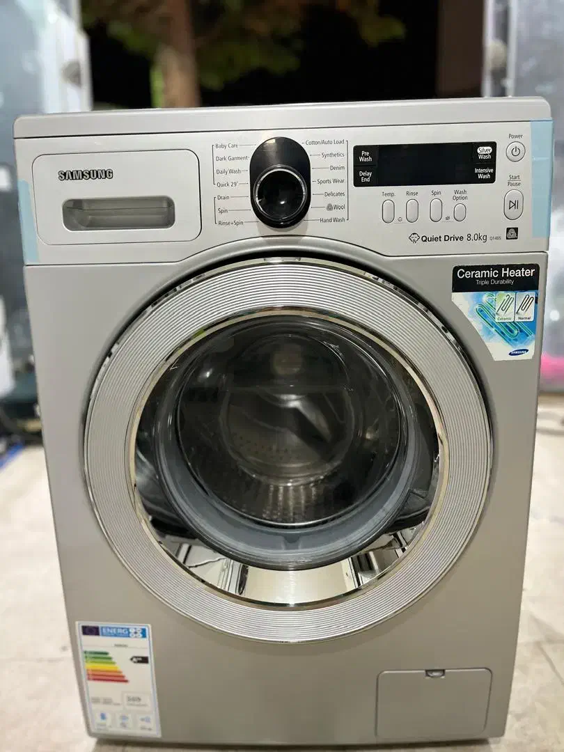 لباسشویی سامسونگ 8 کیلو گیربکسی درب جلو|ماشین لباسشویی و خشک‌کن لباس|تهران, پونک|دیوار