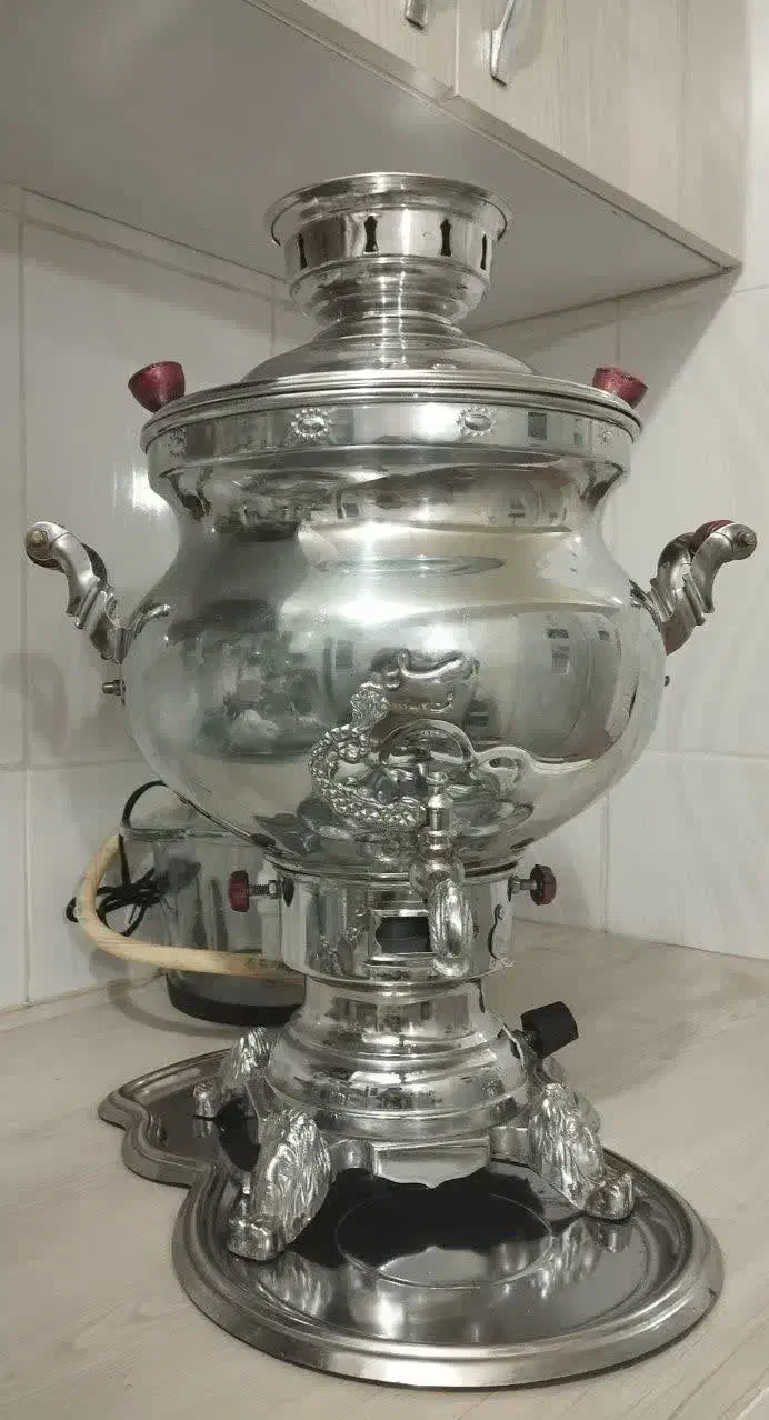 سماور ۸لیتری|سماور، چای‌ساز، قهوه‌ساز|پرند, فاز ۴|دیوار