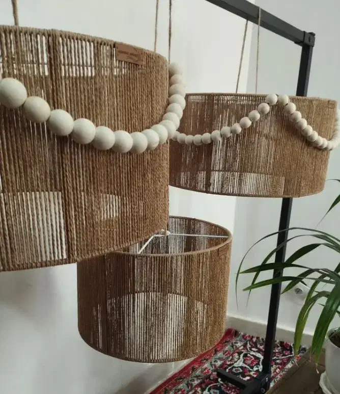 لوستر مدل استوانه|لوستر و چراغ آویز|کرمانشاه, |دیوار