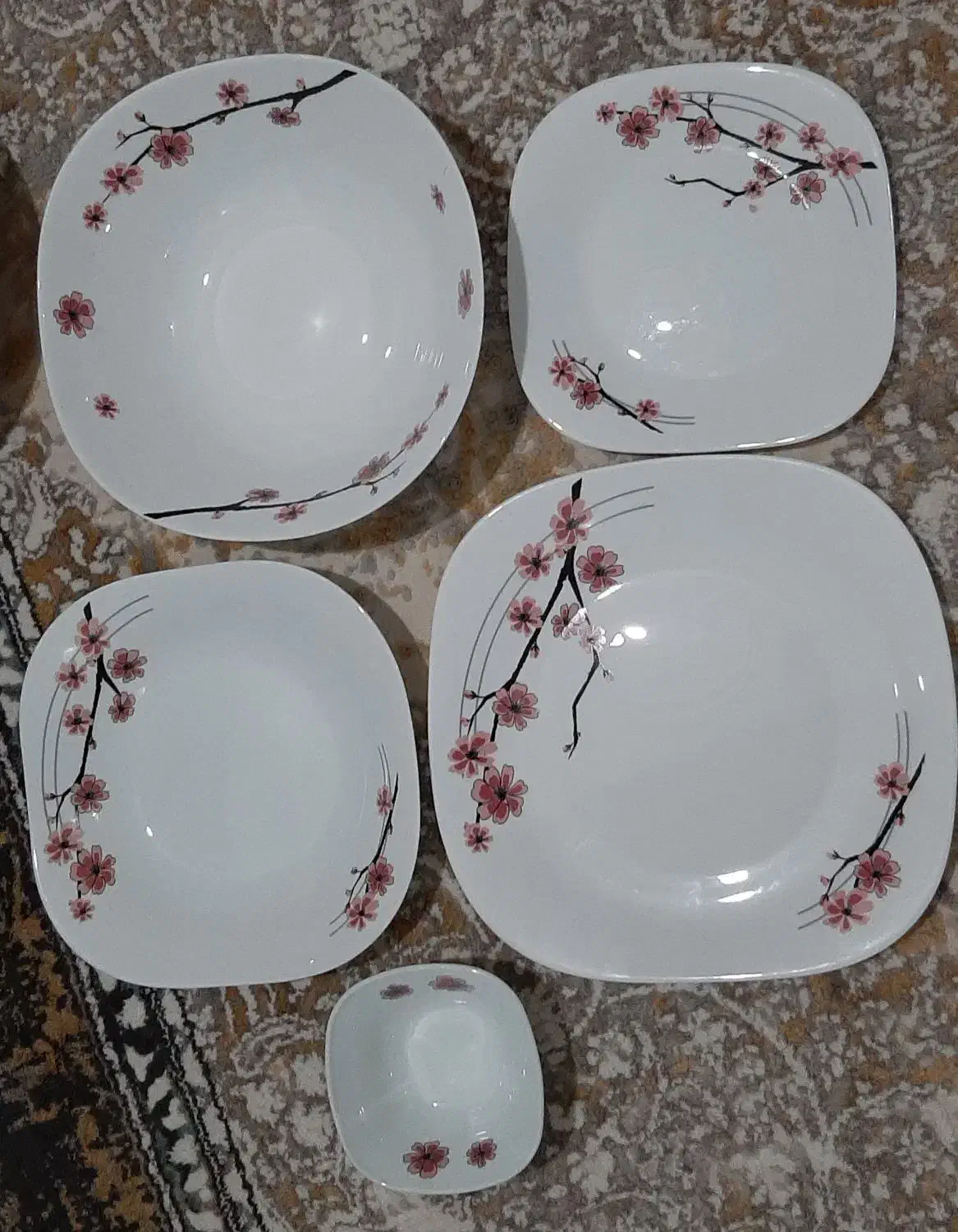 ۳دست ارکوپال اصل فرانسه وایرانی جنس خوب|ظروف سرو و پذیرایی|کرمانشاه, |دیوار