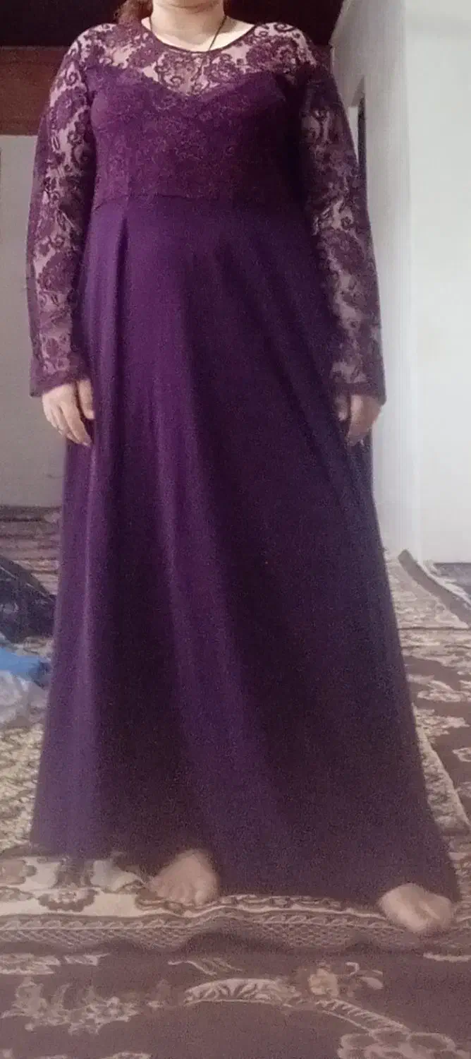 پیراهن مجلسی درحد نو و کاملا سالم|لباس|بندر انزلی, اطبا|دیوار