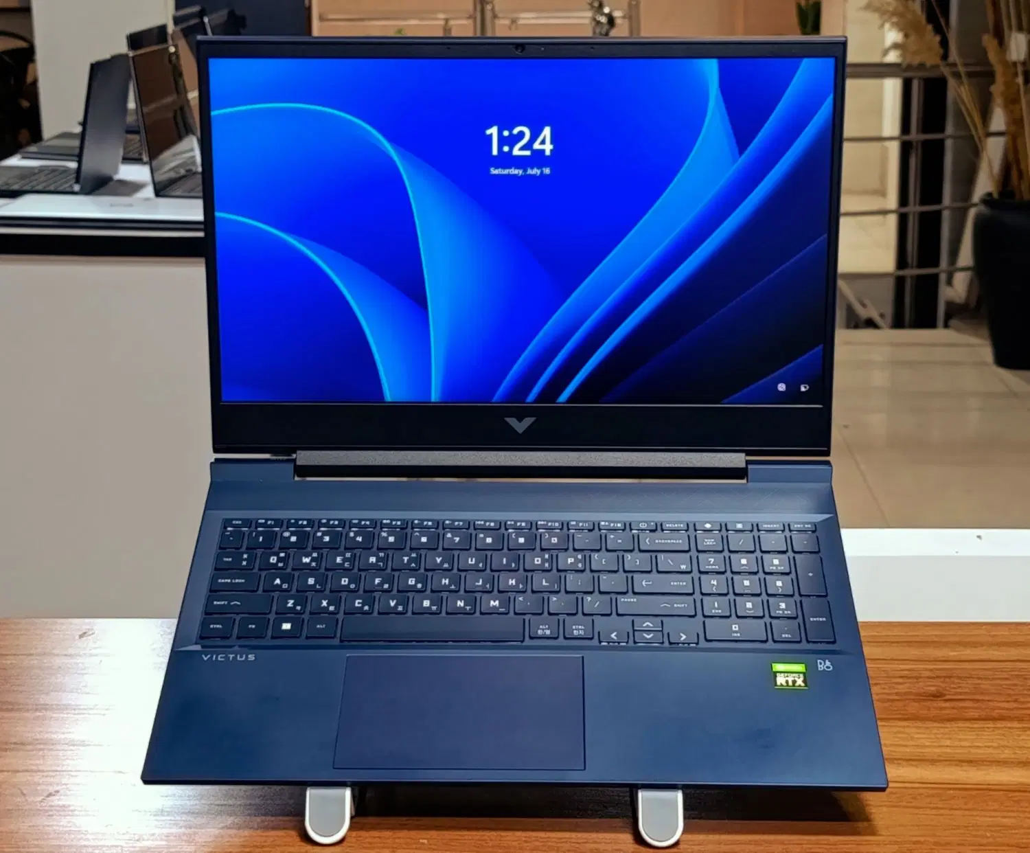 لپتاپ گیمینگ HP Victus نسل دوازده گرافیک RTX|رایانه همراه|شیراز, فرگاز|دیوار