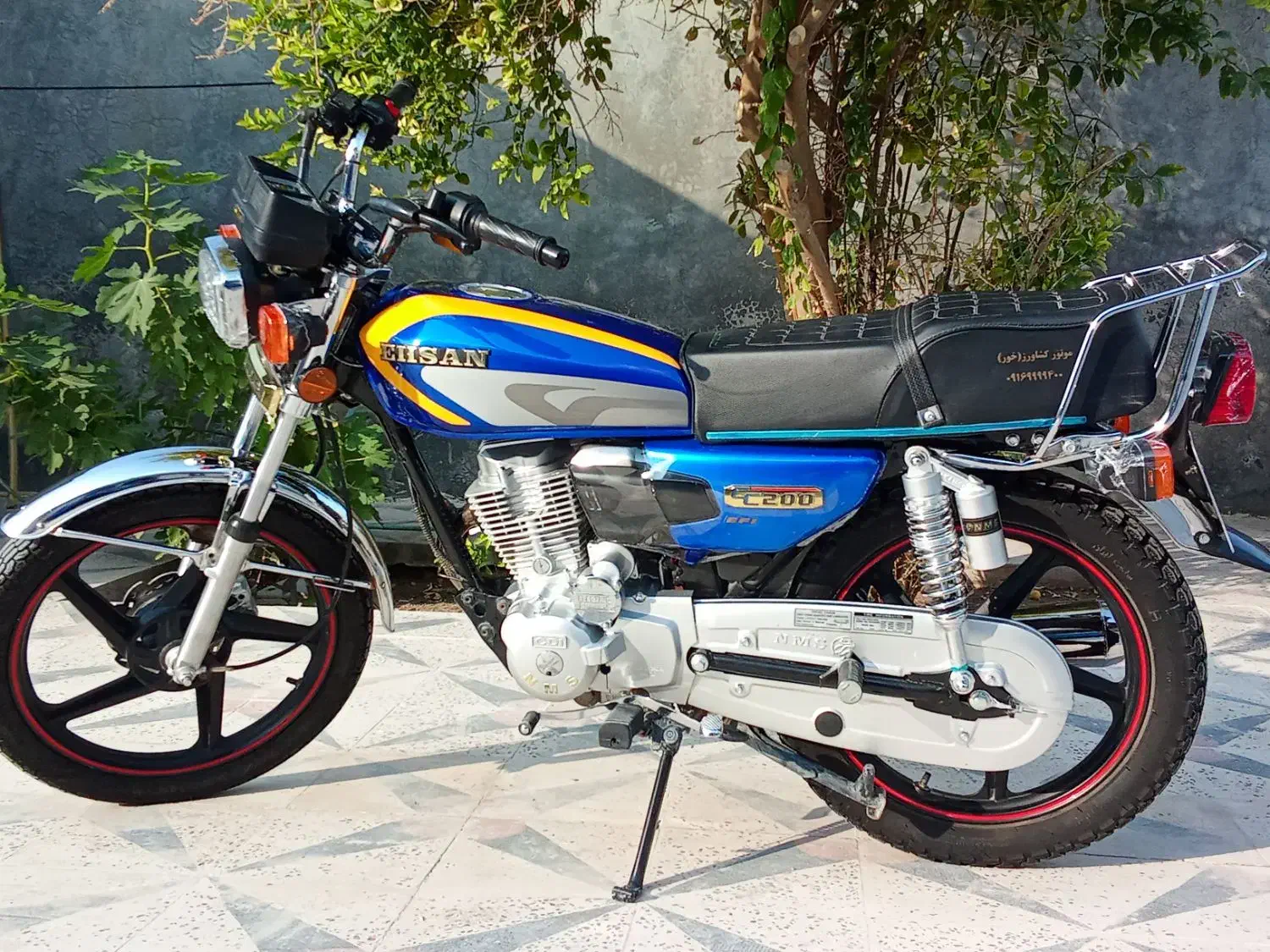 احسان ۲۰۰ مدل ۴۰۲|موتورسیکلت|بستک, |دیوار