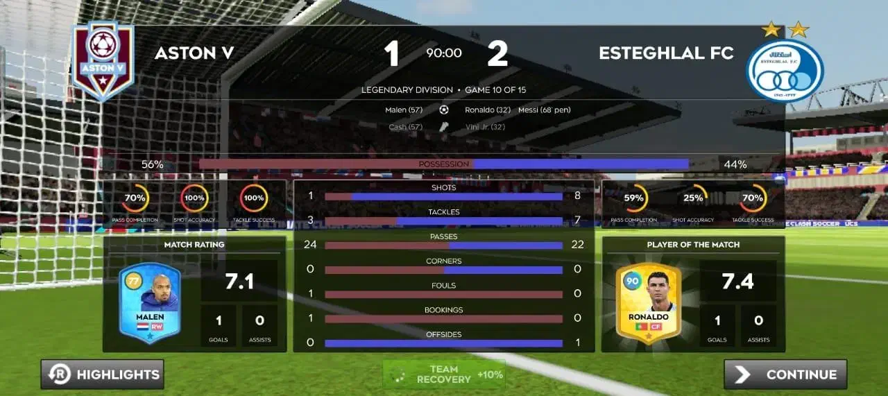 اکانت بازی Dream League Soccer 2025 (DLS25) لول 69|کنسول، بازی ویدئویی و آنلاین|نوشهر, |دیوار