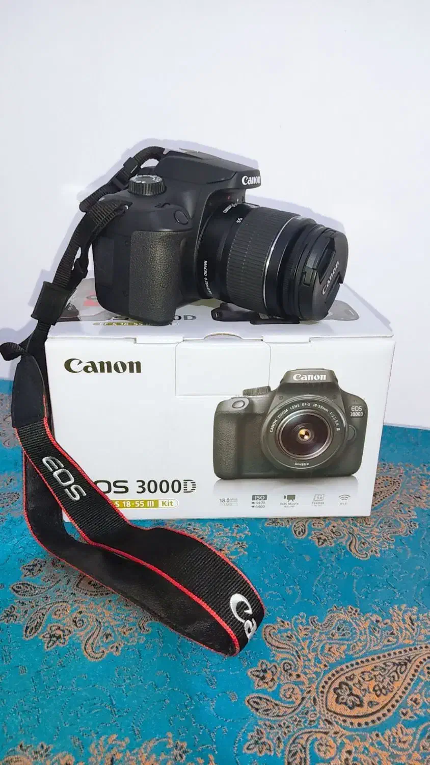 دوربین عکاسی و فیلم برداری Canan3000D|دوربین عکاسی و فیلمبرداری|سروستان, |دیوار