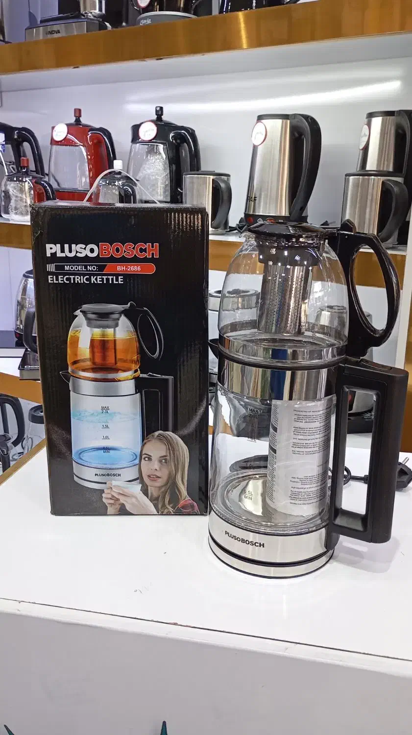 چایساز روهمی (بوش پلاس)چراغLEDهوشمند با ارسال نور|سماور، چایساز، قهوهساز|مشهد, شهید آوینی|دیوار