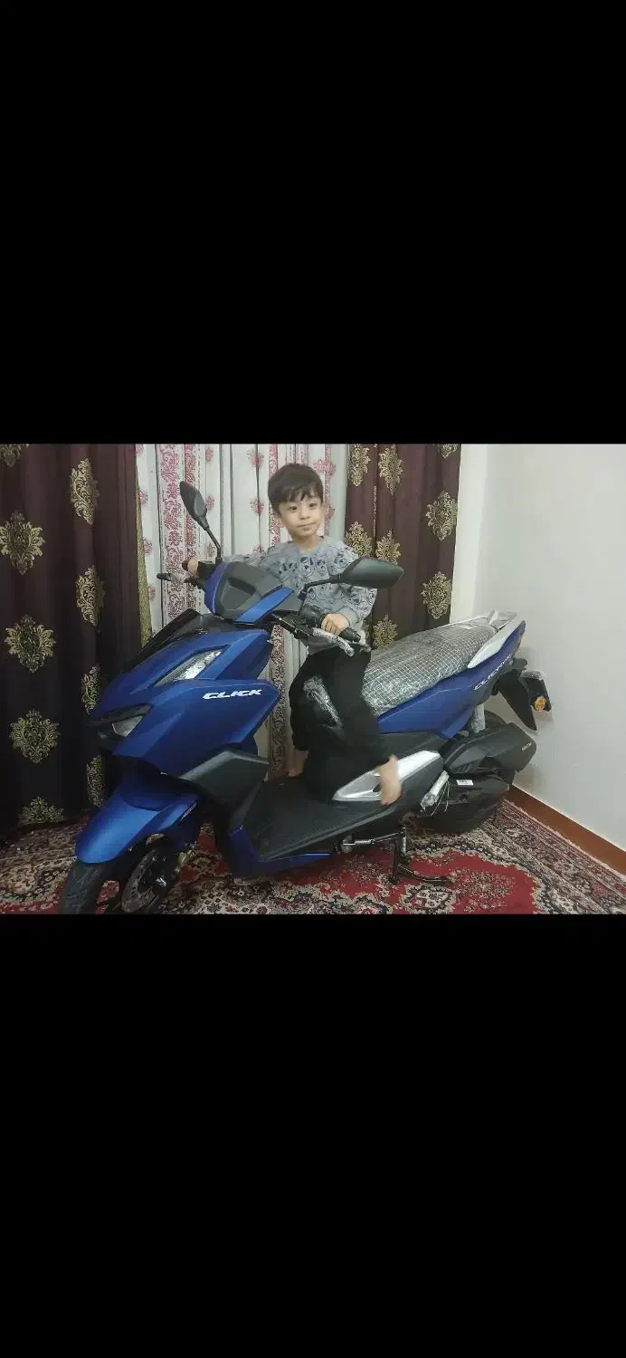 موتور کلیک ۱۷۰ در حد صفر معاوضه با ماشین هم قیمت|موتورسیکلت|اهواز, گلستان|دیوار