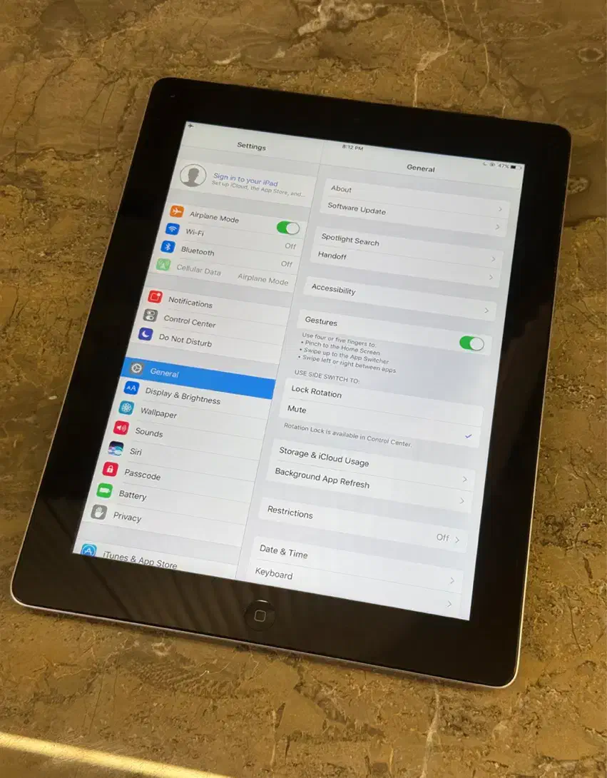 آیپد 4th generation مشابه نو|تبلت|مشهد, سجاد شهر|دیوار