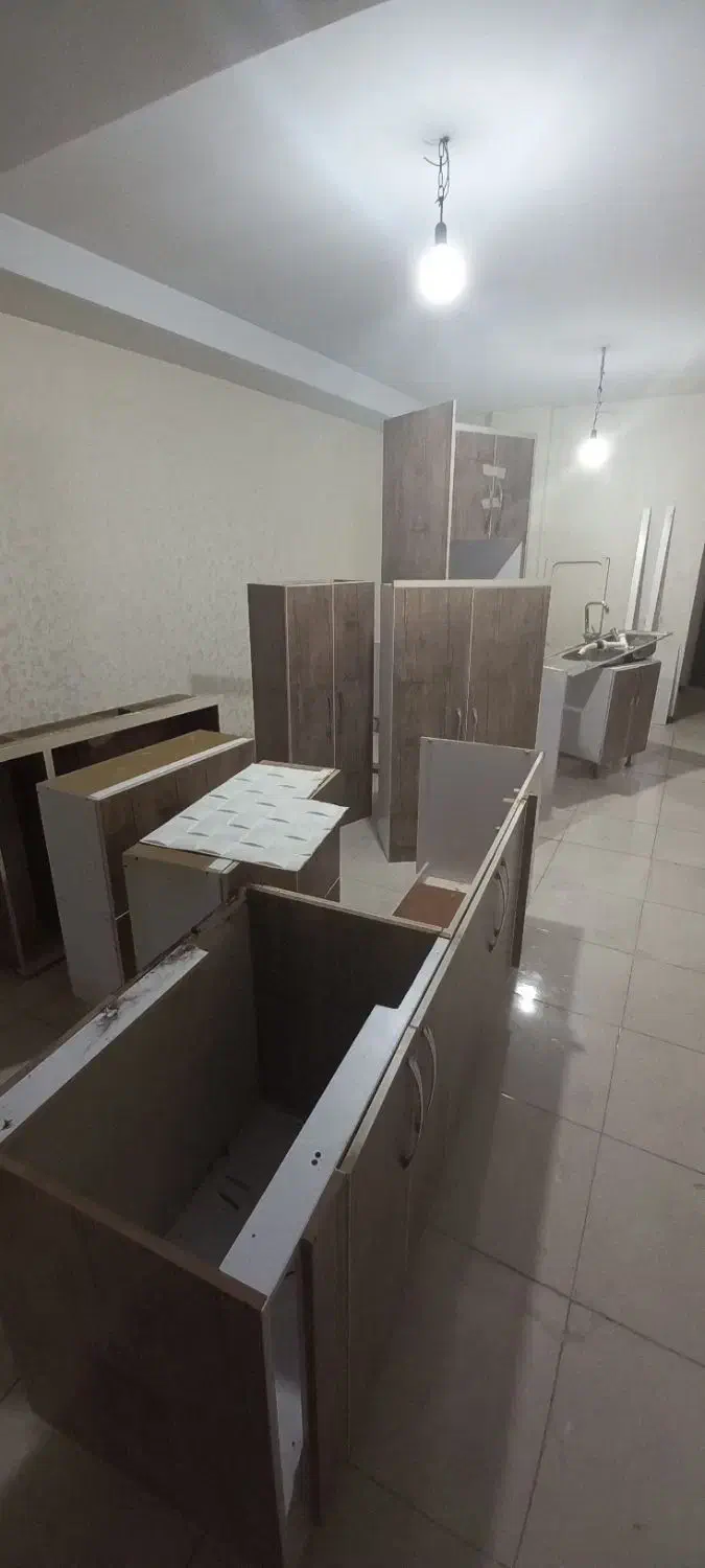 کابینت ام دی اف در حد نو|آب‌چکان و نظم‌دهنده ظروف|کرج, گلشهر|دیوار