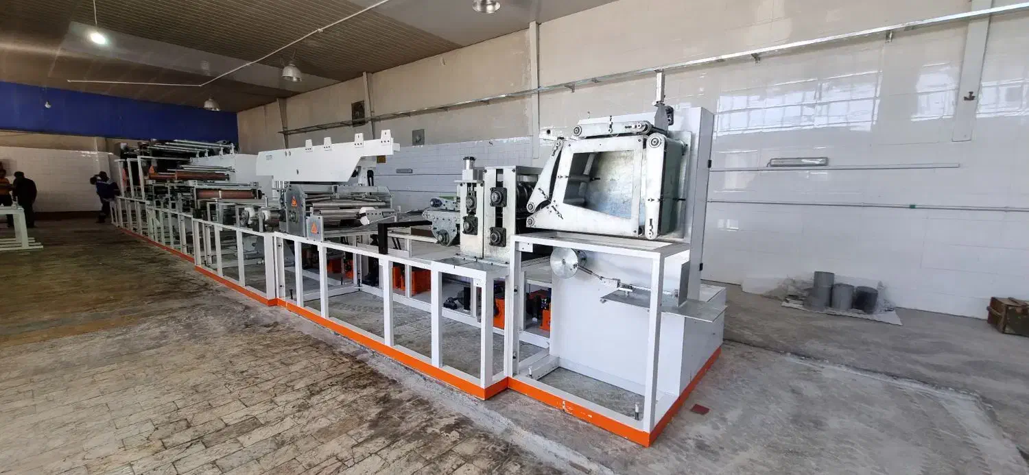 ساخت و راه اندازی خطوت نوار بهداشتی بالدار.|ماشین‌آلات صنعتی|خمینی‌شهر, |دیوار