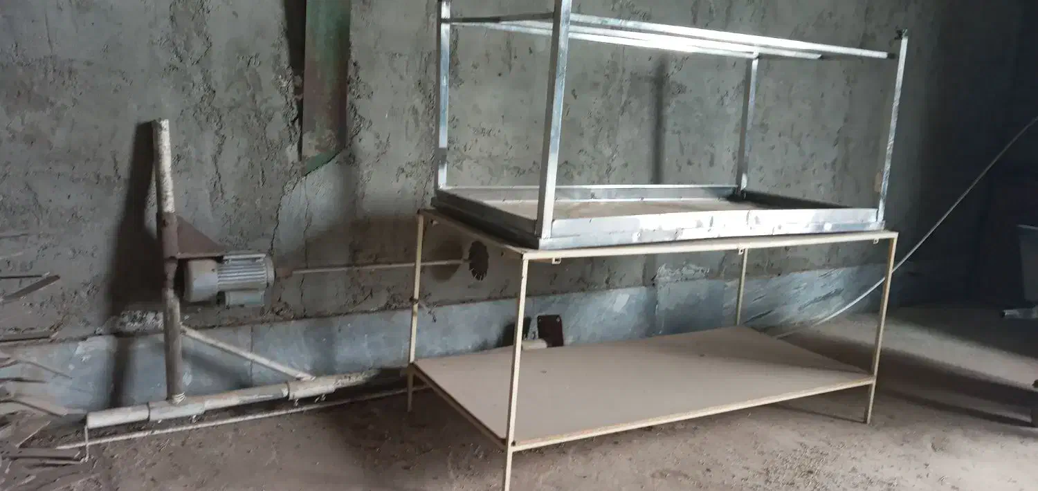 فریزر صندوقی همزن دوغ میز استیل|یخچال و فریزر|ساوه, |دیوار