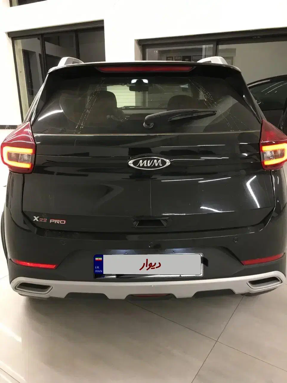 ام‌ وی ام ایکس ۲۲ پرو مشکی|خودرو سواری و وانت|قم, باسکول|دیوار