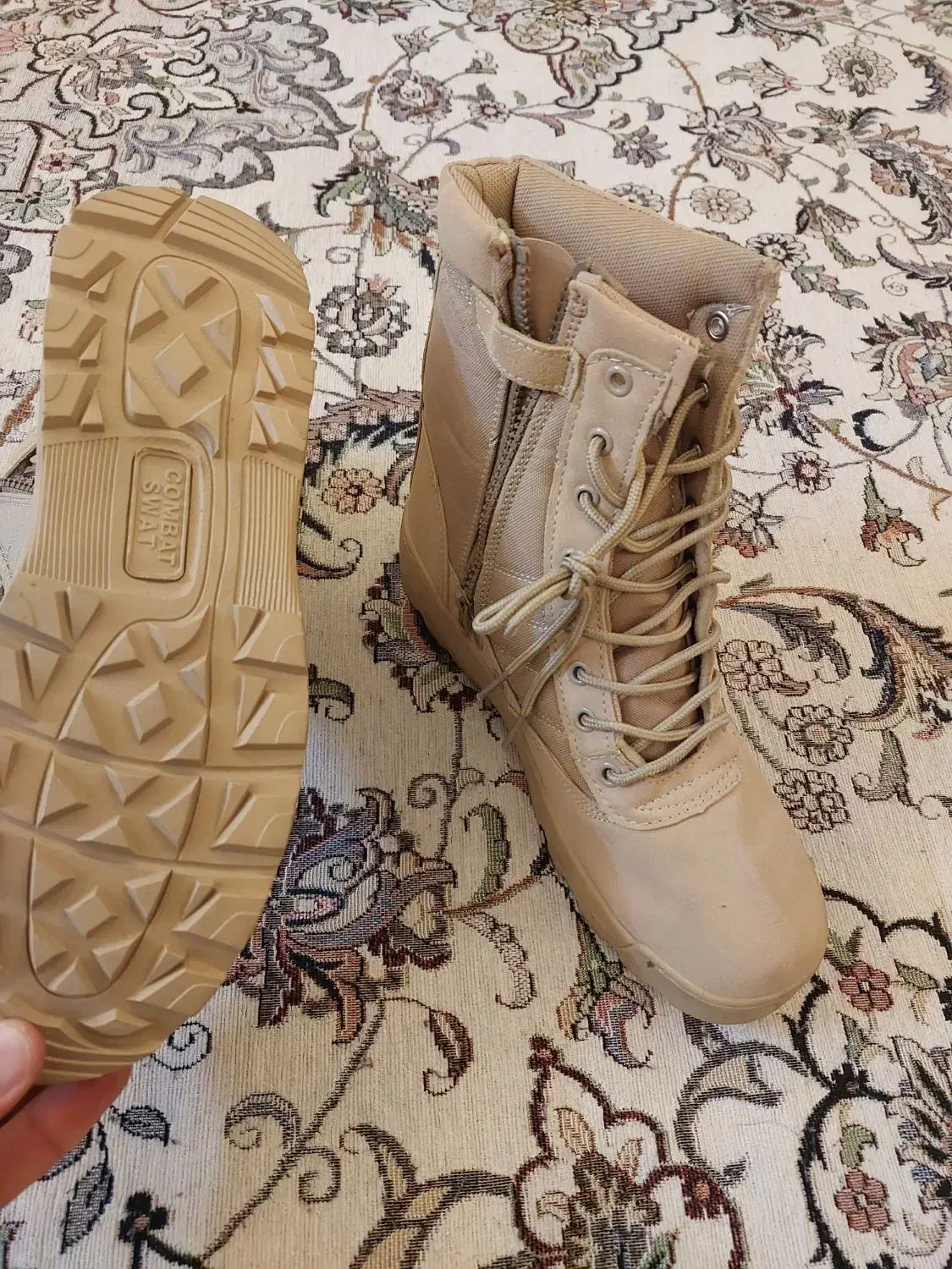 فروش یک جفت نیم پوت اصل|کیف، کفش، کمربند|رباط‌کریم, رباط‌کریم|دیوار