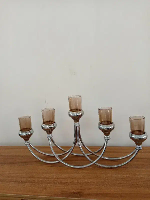 جا شمعی ۵شعله|صنایع دستی و سایر لوازم تزئینی|دماوند, دماوند|دیوار