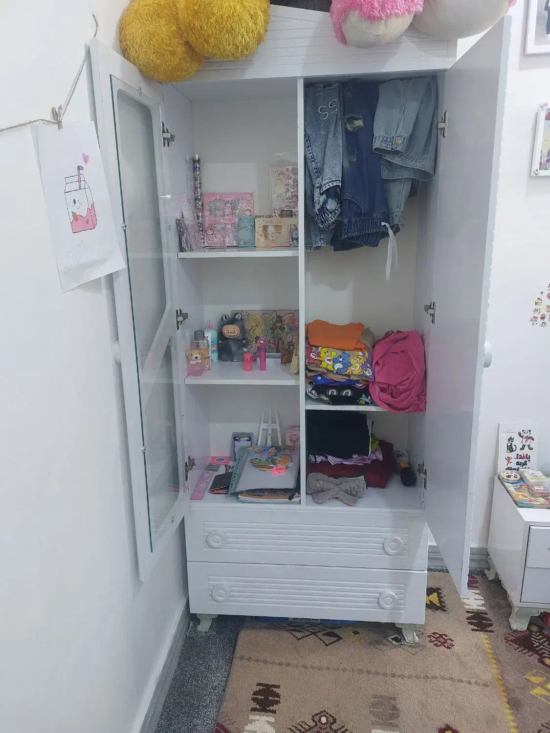 کمد جا لباسی|جاکفشی، کمد، دراور|بهبهان, |دیوار