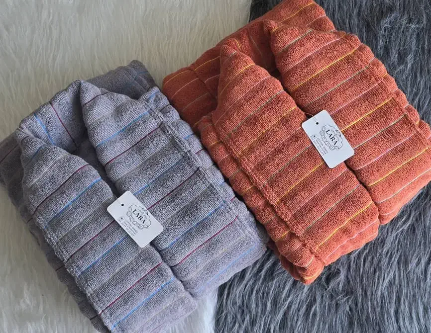 حوله لارا طرح موج|سفره، حوله، دستمال آشپزخانه|ایذه, |دیوار