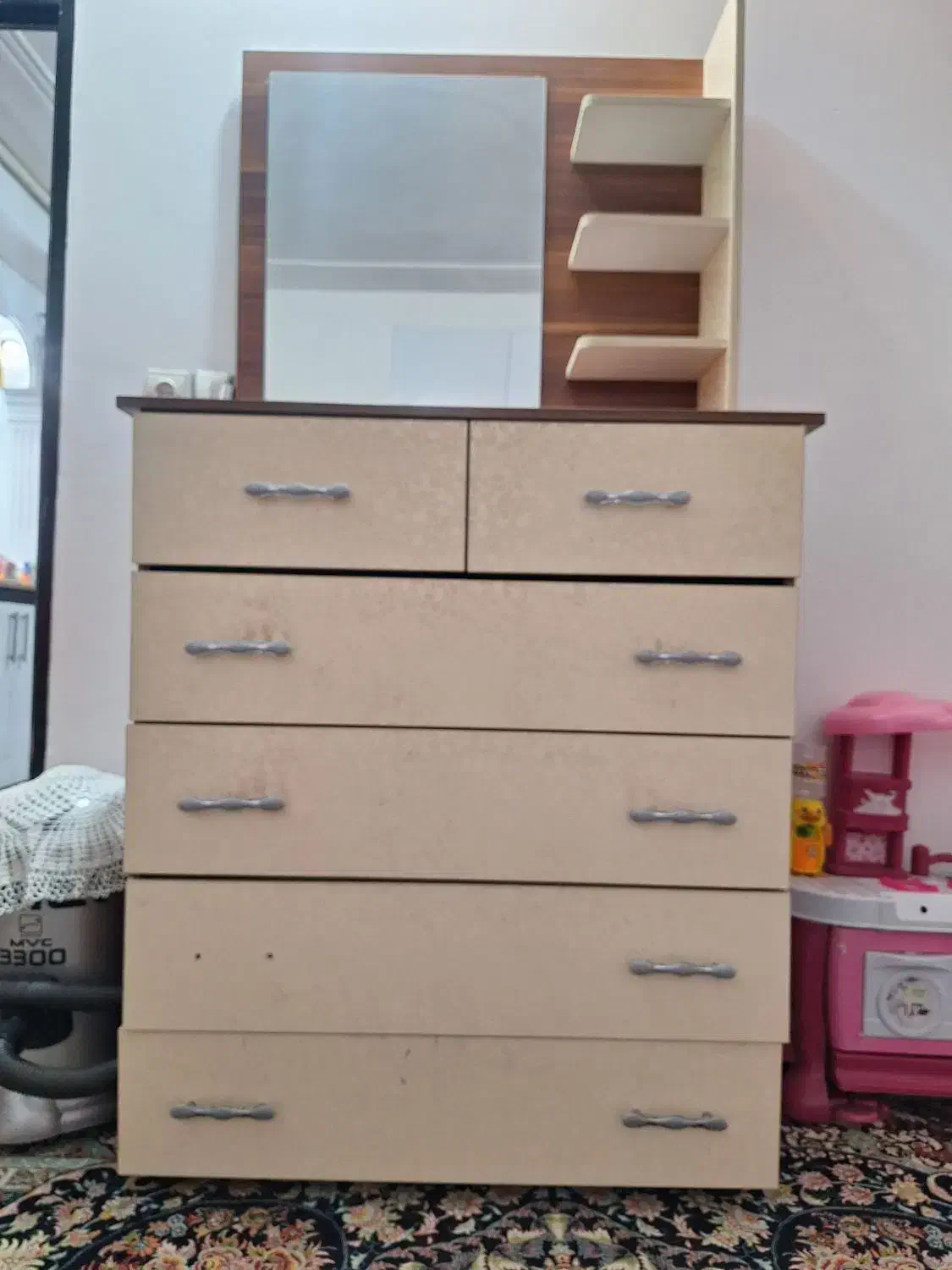 دراوروایینه|جاکفشی، کمد، دراور|بیرجند, |دیوار