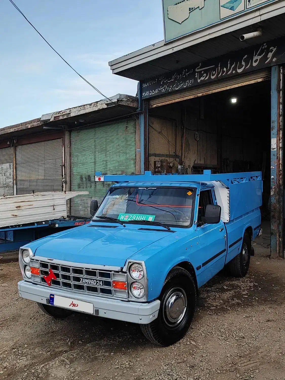 نیسان مدل ۸۸ تمام فابریک تکسوز استثنایی آماده|خودرو سواری و وانت|اسدآباد, |دیوار