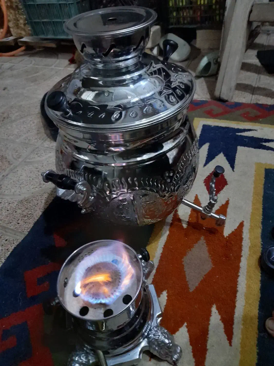 سماور گازی برادران|سماور، چای‌ساز، قهوه‌ساز|ارومیه, |دیوار