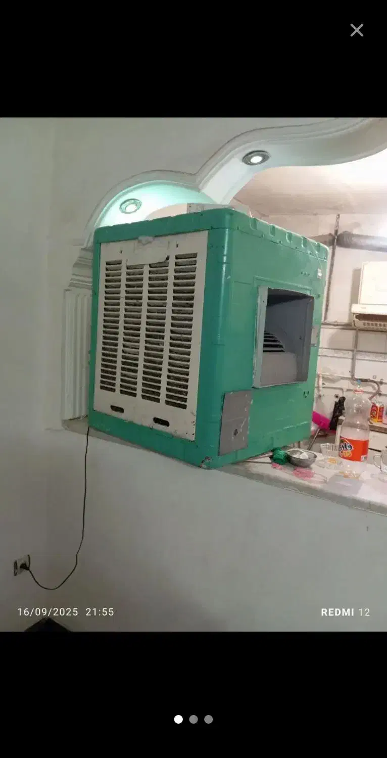 کولر دستی|کولر آبی|ری, دیلمان|دیوار