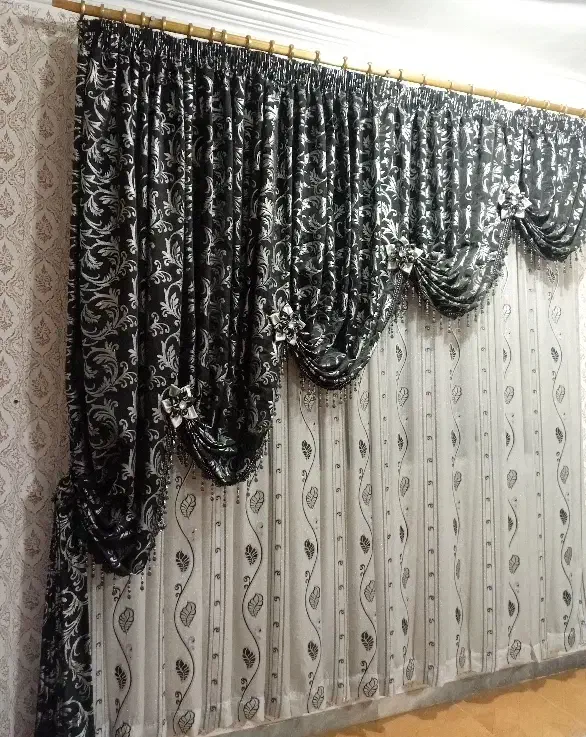 پرده|پرده، رانر، رومیزی|رشت, پیرکلاچای|دیوار