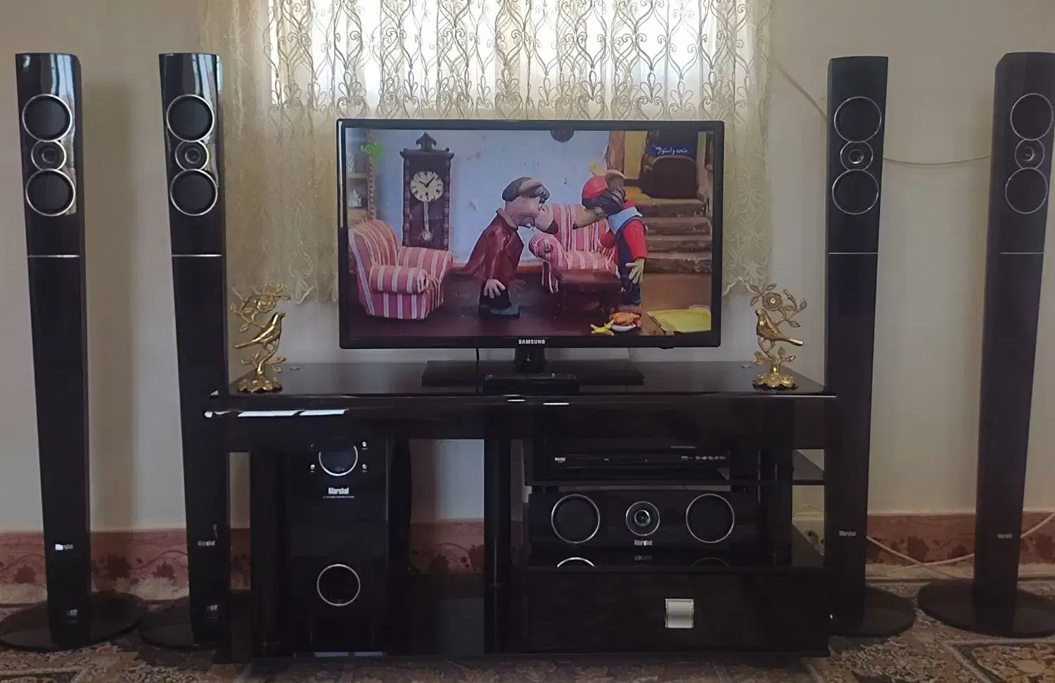 تلویزیون سامسونگ 32 اینج و سینما خانواده|تلویزیون و پروژکتور|بروجرد, |دیوار