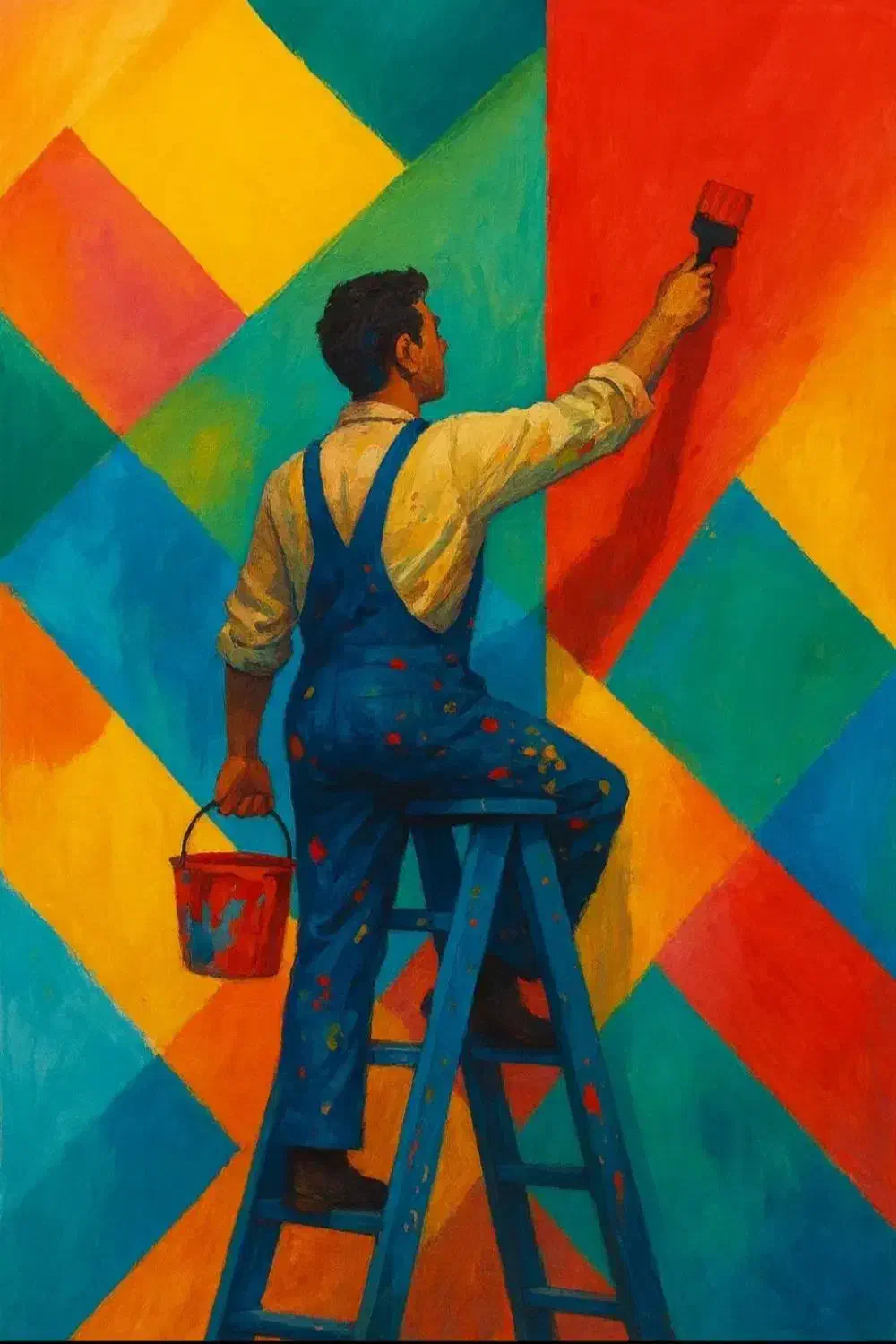 نقاشی ساختمان|خدمات پیشه و مهارت|قرچک, شهرک الحدید|دیوار