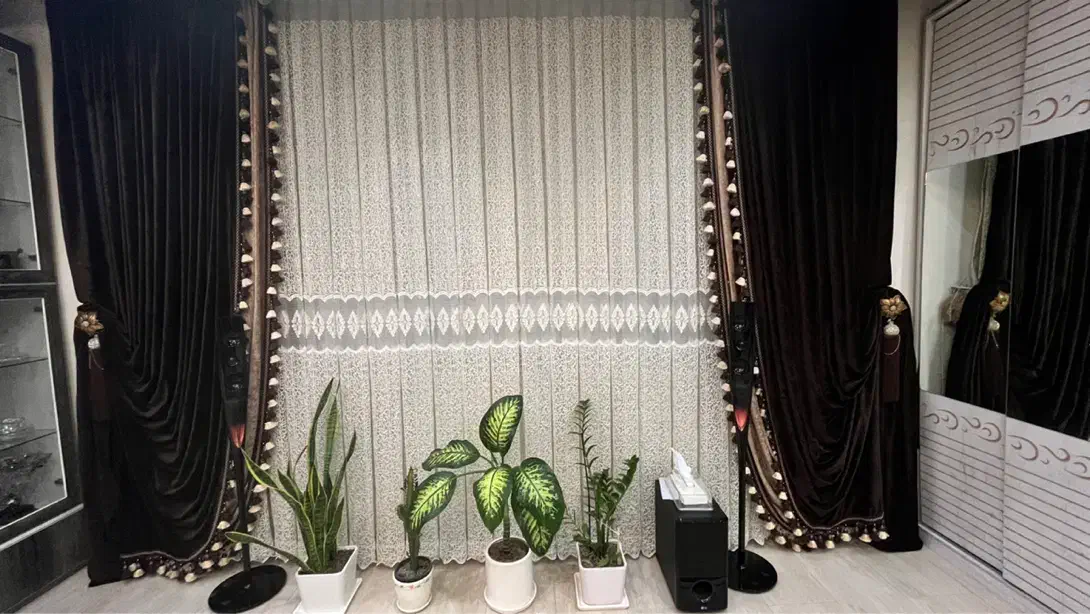 پرده|پرده، رانر، رومیزی|کرج, گلشهر|دیوار