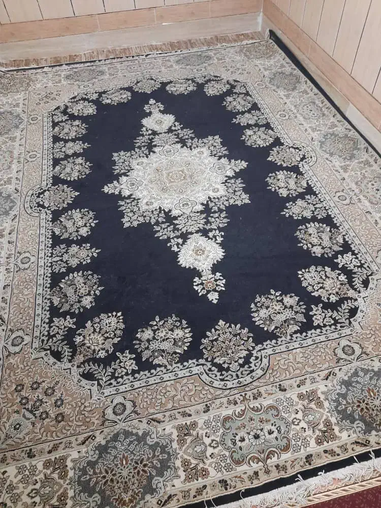 یک جفت فرش ۱۲متری ۷۰۰شانه نخ ابریشم درحدنو|فرش|خمینی‌شهر, |دیوار