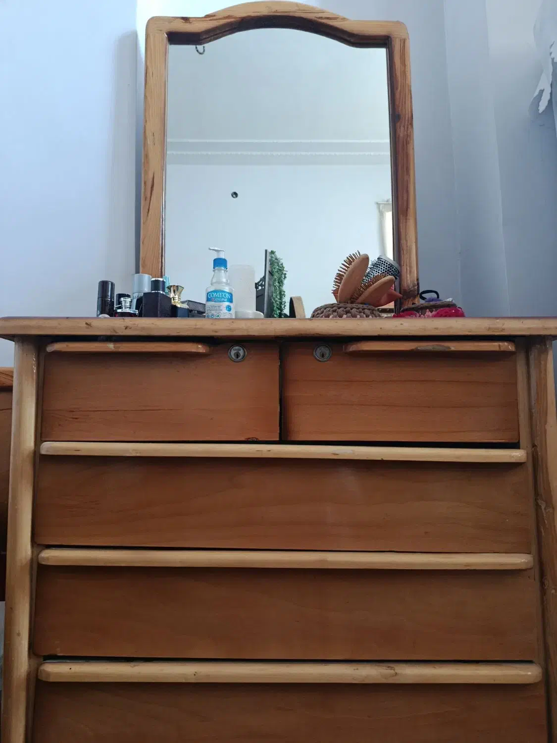 2عدد کمد ویک دراور  و یک تخت دو نفره|تخت و سرویس خواب|زابل, |دیوار