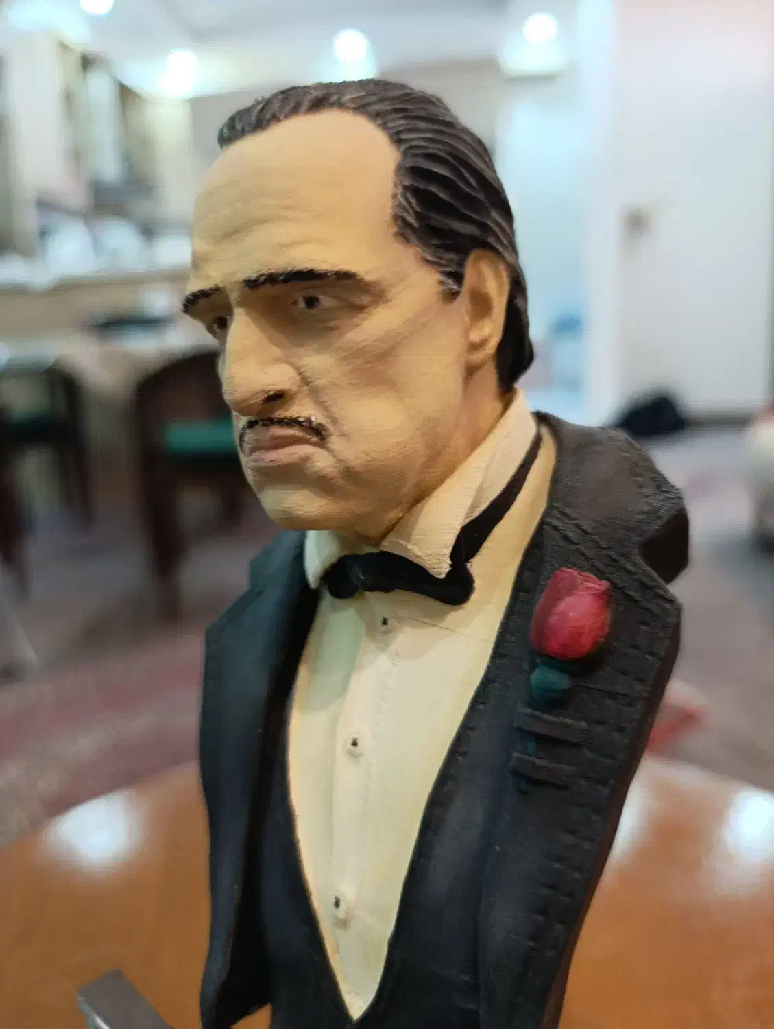 مجسمه طرح پدرخوانده فیلم The Godfather|مجسمه، تندیس، ماکت|زنجان, |دیوار
